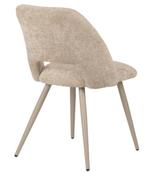 Eetkamerstoel Crème – | Elegant & Comfortabel Desi, Huis en Inrichting, Stoelen, Overige kleuren, Verzenden, Japandi, Hotel Chique, Modern