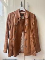 Leer jas Massimo Dutti 36 dames, Verzenden, Maat 36 (S), Gedragen, Bruin
