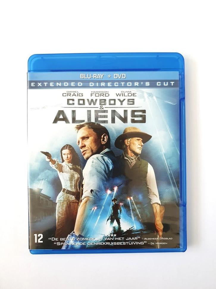 Cowboys & Aliens, Cd's en Dvd's, Blu-ray, Zo goed als nieuw, Actie, Ophalen of Verzenden
