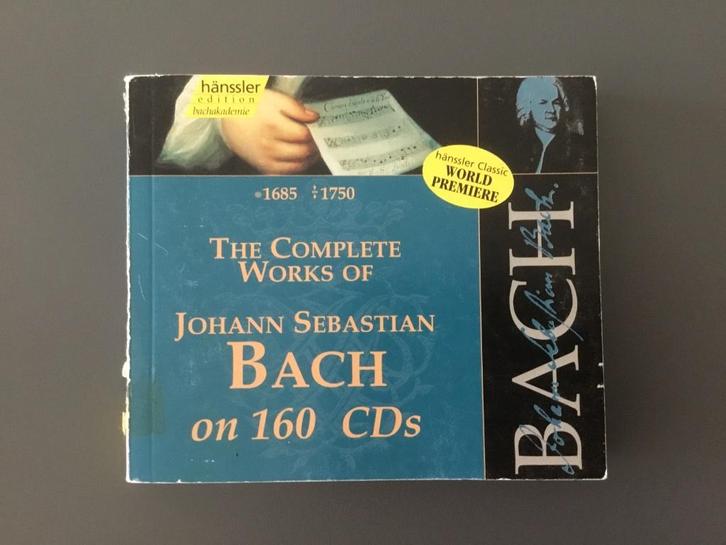 Boekje JS Bach Complete Works Hänssler Millenium Edition, Cd's en Dvd's, Cd's | Klassiek, Zo goed als nieuw, Overige typen, Barok