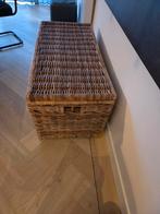 Rieten Mand / Opbergkist, Ophalen, Overige materialen, Minder dan 50 cm, Gebruikt