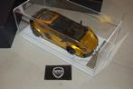 LAMBORGHINI AVENTADOR chrome gold ltd 10 Davis Giovanni WRH, Hobby en Vrije tijd, Modelauto's | 1:18, Verzenden, Zo goed als nieuw