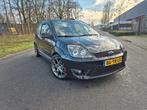Ford Fiësta 2.0 16V ST 3DR 2006 Zwart, Auto's, Voorwielaandrijving, Zwart, 4 cilinders, Leder en Stof