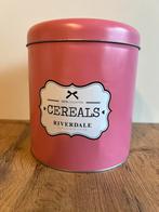 Riverdale blik - ontbijtgranen, Verzamelen, Blikken, Ophalen of Verzenden, Zo goed als nieuw, Overige, Overige merken