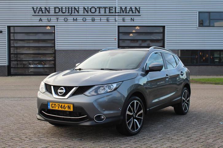 Nissan QASHQAI 1.2 Tekna / Leer / Panoramadak / Automaat / N, Auto's, Nissan, Bedrijf, Te koop, Qashqai, 360° camera, ABS, Achteruitrijcamera