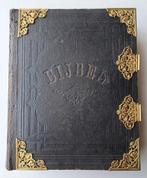 Antieke bijbel met 2 messing sluitingen en beslag 1896, Antiek en Kunst, Antiek | Boeken en Bijbels, Ophalen of Verzenden