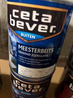 Cetabever dekkende beits ivoorwit 0,75liter, Ophalen of Verzenden, Nieuw, Hout