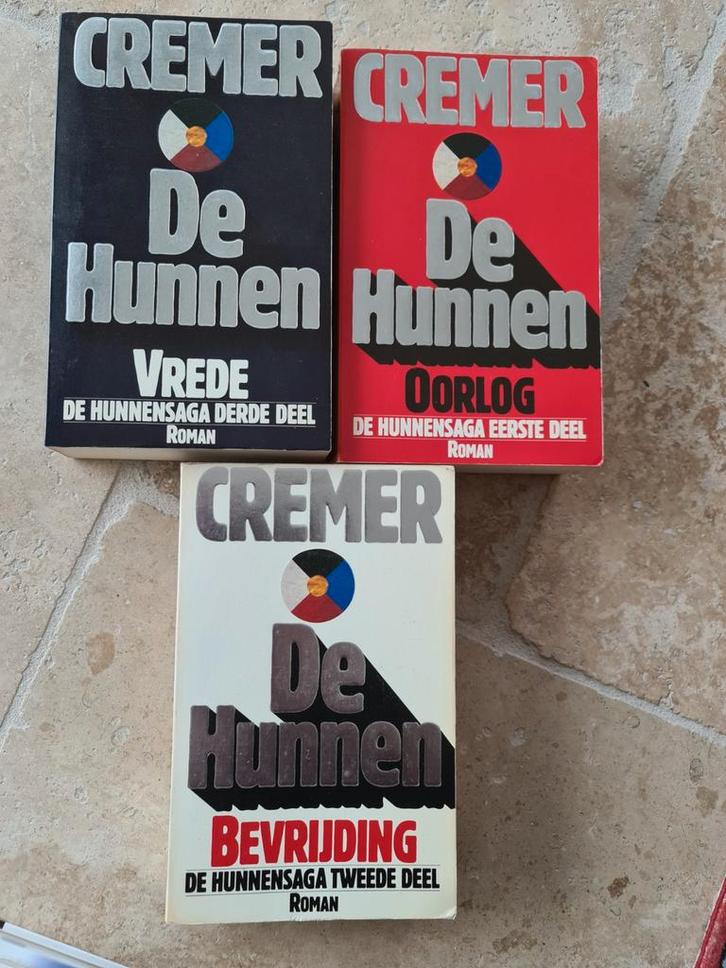 Jan Cremer - De Hunnen Trilogie, Boeken, Romans, Gelezen, Nederland, Ophalen of Verzenden