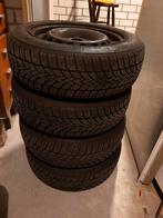 Velgen + winterbanden 185/60/R15 ET43 Seat Leon Sportstourer, Ophalen, 15 inch, Banden en Velgen, 185 mm