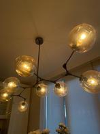 Globe hanglamp 8 licht, Ophalen, Nieuw, Glas, 75 cm of meer