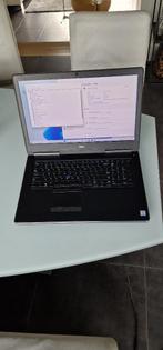 Dell Precision 7720 - 17" NVIDIA Quadro P5000 16 / 64GB, 17 inch of meer, Qwerty, 512 GB, Gebruikt