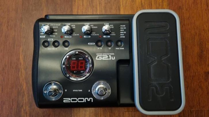 Zoom G2.1u Gitaar Multi-effectpedaal, Muziek en Instrumenten, Effecten, Zo goed als nieuw, Chorus, Reverb, Ophalen of Verzenden