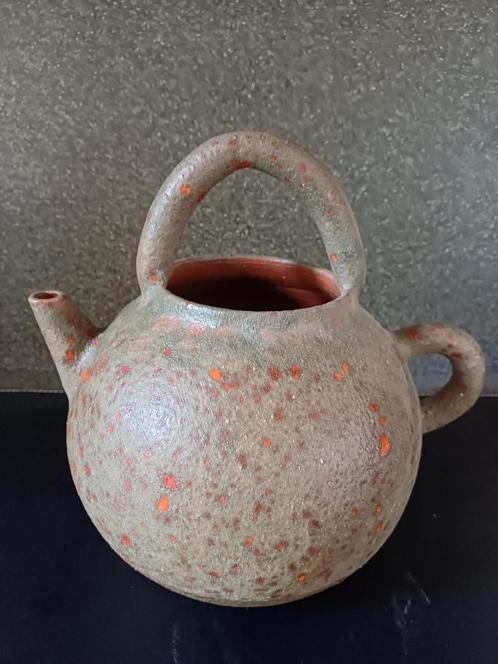 Keramische Kan grote Theepot  Campo Piano Orezza, Antiek en Kunst, Curiosa en Brocante, Ophalen