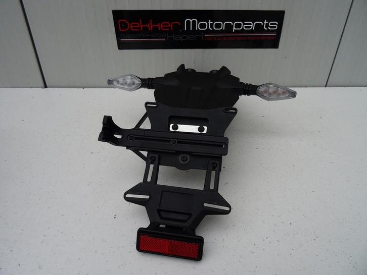 Kentekenplaathouder + Knipperlichten Ducati Multistrada V4S, Motoren, Onderdelen | Ducati, Gebruikt, Ophalen of Verzenden