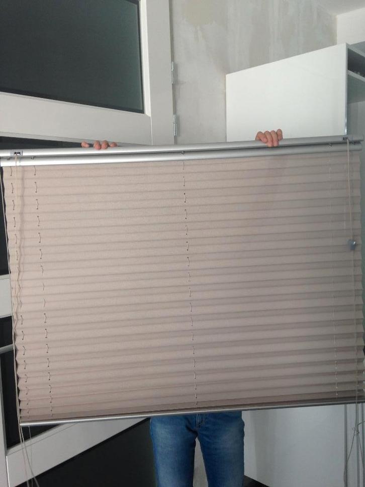 Verosol plissé top/down met spandraden, Huis en Inrichting, Stoffering | Gordijnen en Lamellen, Zo goed als nieuw, Minder dan 100 cm