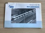 GVU Nieuwe stadsbus lijnennet 1989, Ophalen of Verzenden, Zo goed als nieuw, Trein, Boek of Tijdschrift