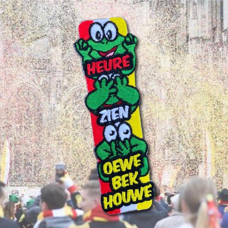 Oeteldonkse Emblemen Carnaval Den Bosch Rood wit geel roze, Kleding | Dames, Carnavalskleding en Feestkleding, Nieuw, Accessoires