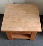 houten tafel, Ophalen, Gebruikt, 50 tot 100 cm, Vierkant