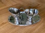Roomstelletje Douwe Egberts Vintage, Antiek en Kunst, Antiek | Goud en Zilver, Ophalen of Verzenden, Zilver