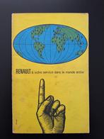 Renault "á votre service dans le monde entier" dealerlijst, Verzenden, Gelezen, Renault