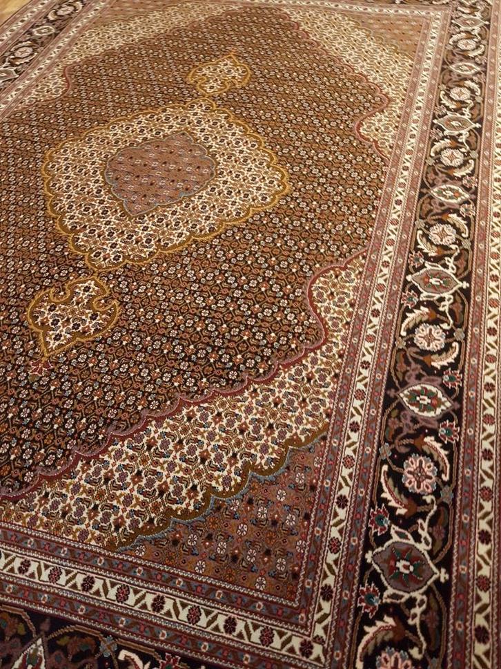 Perzisch Tapijt Tabriz met zijde Maat.2.00x3.00, Huis en Inrichting, Stoffering | Tapijten en Kleden, Nieuw, 150 tot 200 cm, 200 cm of meer