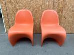 Panton stoelen x 2, Huis en Inrichting, Stoelen, Ophalen, Kunststof, Gebruikt, Twee