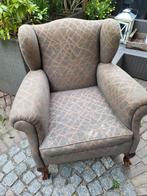Mooie antieke fauteuil, Ophalen, Zo goed als nieuw, 75 tot 100 cm