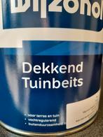 Dekkende Tuinbeits  NIEUW., Doe-het-zelf en Verbouw, Verf, Beits en Lak, Ophalen, Zo goed als nieuw, Grijs