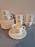 Claire Wilson's Koffie Kopjes en Schotels Set, Ophalen of Verzenden, Zo goed als nieuw, Overige stijlen, Kop(pen) en/of Schotel(s)
