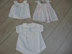 3 schattige oude baby poppen doop jurkjes samen €25.00, Antiek en Kunst, Antiek | Kleding en Accessoires, Ophalen of Verzenden