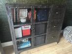 Metalen kast industriele stijl, Huis en Inrichting, Kasten | Vitrinekasten, Ophalen, Gebruikt, Industriele, 100 tot 150 cm