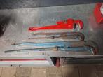 Pijpentang  ridgid/ gedore, Ophalen, Gebruikt