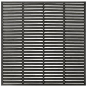 Lamellenhek 180x180 cm HKC donkergrijs €169 beschikbaar voor biedingen
