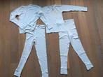 2x ski thermo kleding set wit maat 134/140, Kinderen en Baby's, Nacht- of Onderkleding, Jongen of Meisje, Ophalen of Verzenden