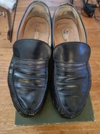 a testoni loafer glad maat 8,5, Ophalen, Gedragen, Zwart, Loafers