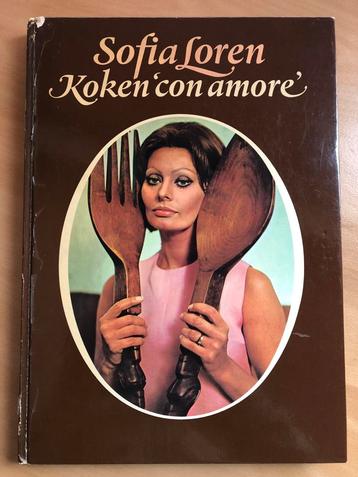 Sofia Loren - Koken ‘con amore’ / uitgave 70s beschikbaar voor biedingen