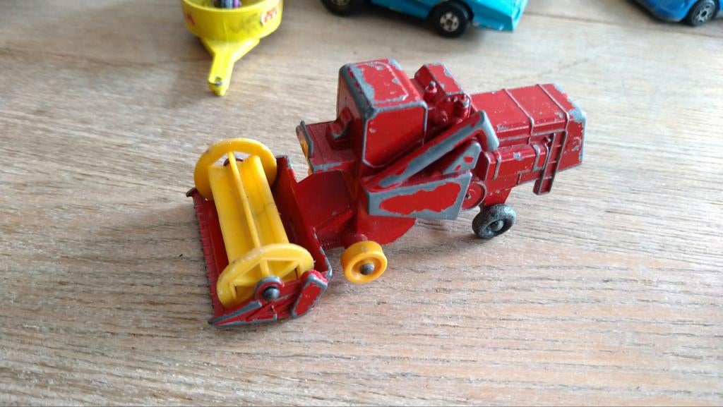 Matchbox Lesney 65 Claas combine harvester maaidorser, Ophalen of Verzenden, Hijskraan, Tractor of Landbouw, Matchbox