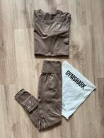 Gymshark setje - Vital Seamless - Maat s, Bruin, Ophalen of Verzenden, Maat 36 (S), Gymshark