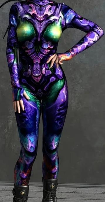 Jumpsuit codplay carnaval feest beschikbaar voor biedingen