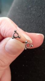 Zilveren oorbellen, Nieuw, Ophalen of Verzenden, Knopjes of Stekers, Zilver