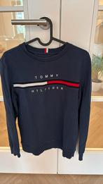 Tommy hilfiger sweater donkerblauw, maat 164, Ophalen of Verzenden, Gebruikt, Jongen, Trui of Vest