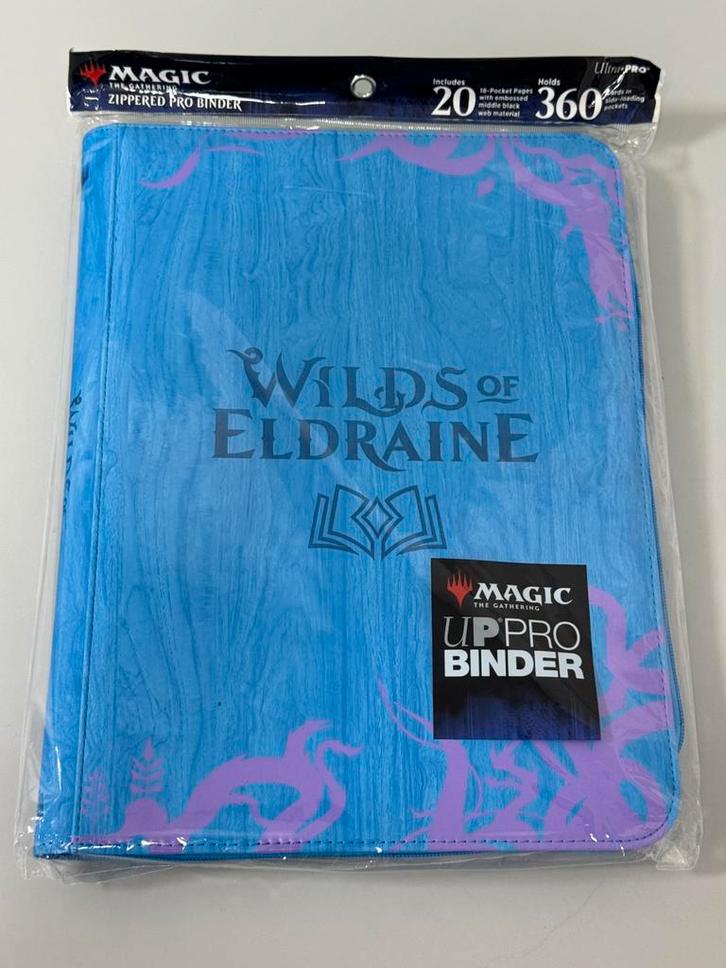 Magic The Gathering Wilds of Eldraine - binder Pro zeldzaam, Hobby en Vrije tijd, Verzamelkaartspellen | Magic the Gathering, Nieuw