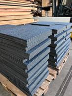 Gebruikte tapijttegels donkerblauw 60x60 1200 st €0,60, Doe-het-zelf en Verbouw, Ophalen, Zo goed als nieuw