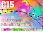 Feestje! Prikverlichting, Muziek + Partytent etc., Ophalen, Nieuw