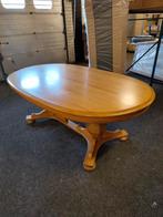 Tafel en stoelen, Ophalen