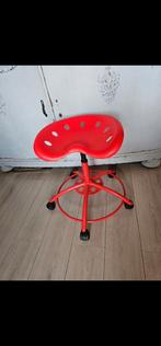 Vintage ikea tractor kruk, Ophalen of Verzenden, Zo goed als nieuw, Rood, Eén