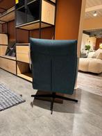 Matera Fauteuil – Lage Rug | Stof Lady Teal, Verzenden, Nieuw, 75 tot 100 cm, Stof