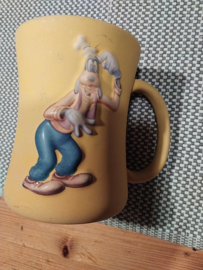 Goofy Mok - Disney Servies, Gebruikt, Ophalen of Verzenden, Overige stijlen, Kop(pen) en/of Schotel(s)