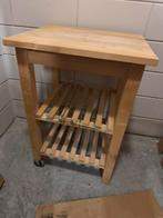 Sidetable, Huis en Inrichting, Tafels | Sidetables, Ophalen, Gebruikt, Vierkant, Minder dan 50 cm