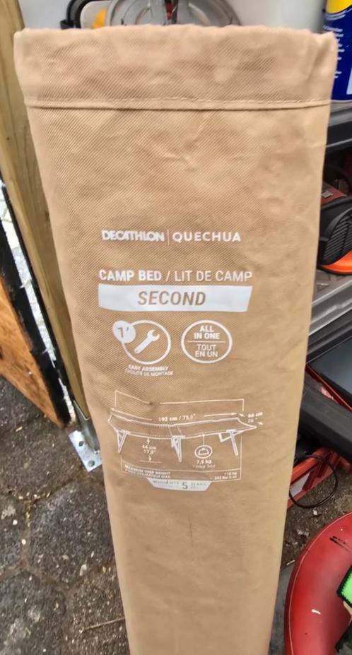 Camping bedje, Caravans en Kamperen, Kampeermeubelen, Zo goed als nieuw, Ophalen of Verzenden